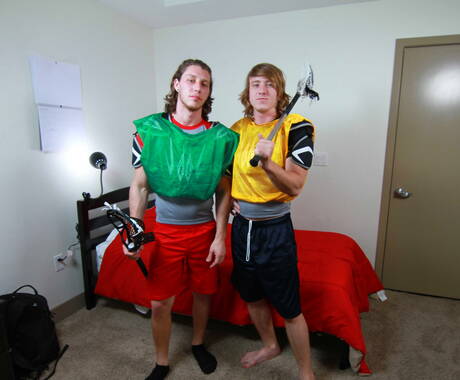 Nice american guys hunk Paul Canon and strongman Tom Faulk fuck ass after sucking cock