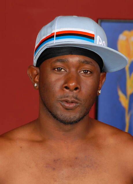 Husky guy Rock Collins and husky guy Troy Penetrator have a good interracial sex