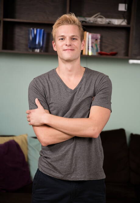 Hot american boys twink Ty Thomas and muscular Steve Rogers banged each other