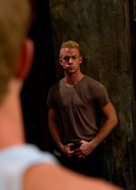 American hunk Cameron Foster and stud Chris Daniels drilling an ass