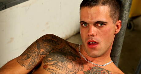 Nice Jake Glazer jerk off his dick