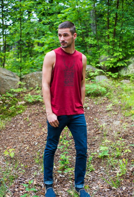 Hot americans, otter Adam Russo and pretty boy Sean Cross posing nude outdoor