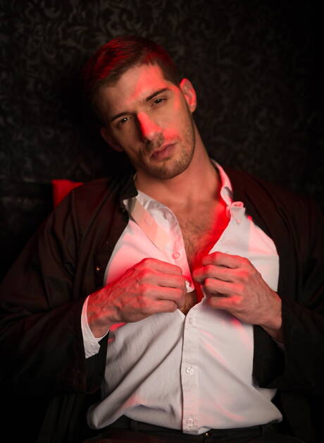 husky guy Armond Rizzo. Austin Andrews have a hot sex