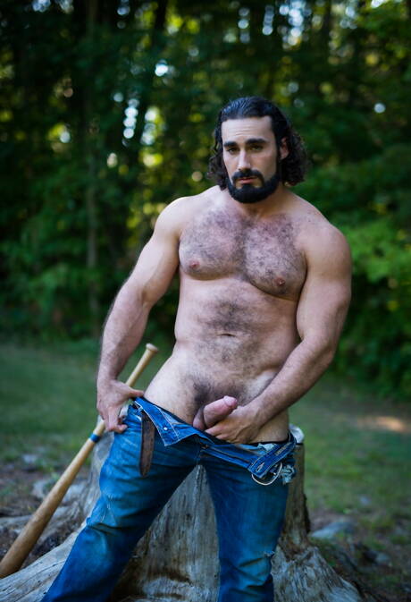 Famous americans, hot twink Sam Truitt and bear Jaxton Wheeler have anal sex