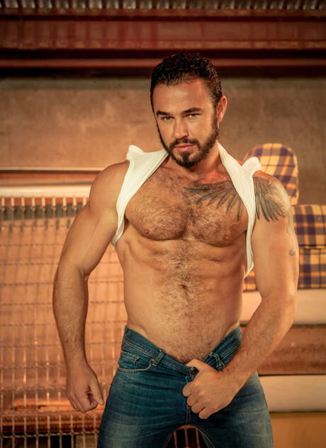 German beefcake Jessy Ares and  Ricky Ares banged each other