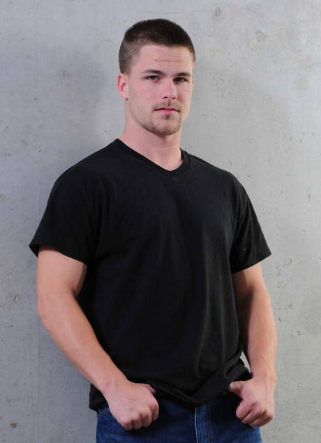 Sexy americans, hunky guy Vance Crawford and muscular Jimmy Johnson banged each other