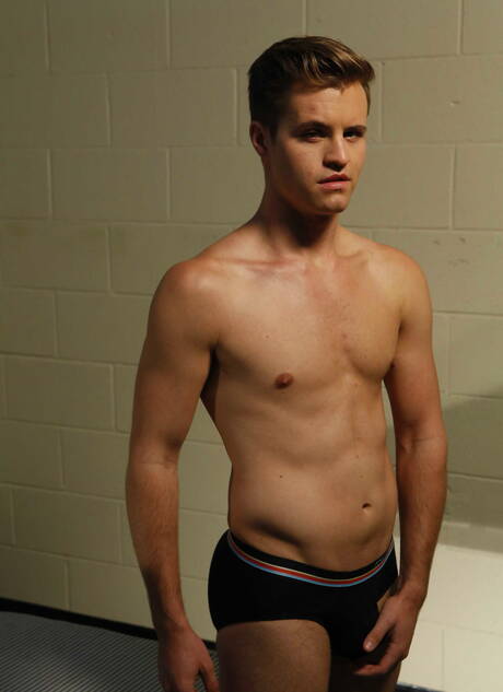 Pretty american boys superstud Landon Conrad and young dude Joey Cooper drilling an ass