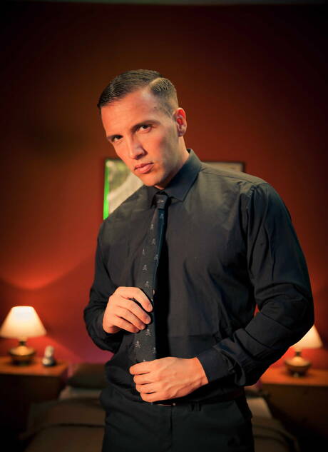 Nasty guys Damien Crosse, Dato Foland and Donato Reyes have a good 3some sex