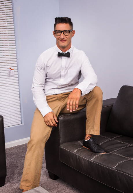 Pretty american guys strongman Paul Canon and stud Jax Thirio in hot ass fuck action in bath