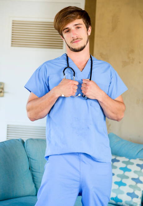 Hot american dudes otter Donte Thick and hunk Carter Woods banged each other outside