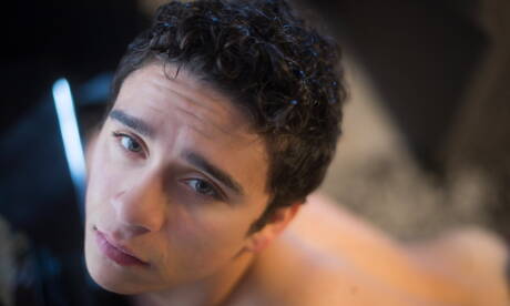 Two american dudes beefy Travis Stevens and young Zach Letoa have a good anal sex