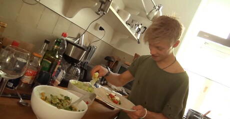 Beauty young gays show their hot bodies on camera