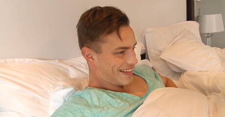 Czech strongman Hoyt Kogan and american hunk Serge Cavalli in hot anal sex