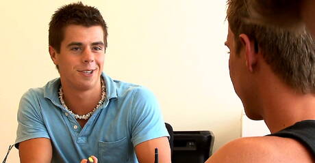 Nasty boys Phillipe Gaudin, Alex Orioli and Peter Fleming in hard threesome sex