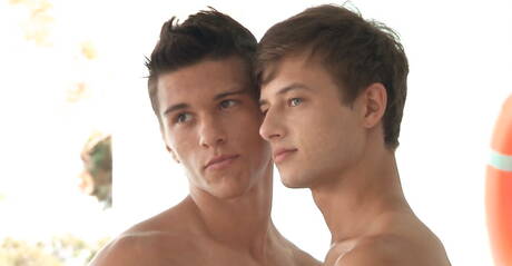 Hot czech dudes young Bastian Dufy and beautiful boy Enrique Vera in dick sucking scene