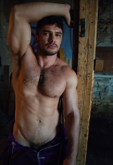 Arad WinWin, Dato Foland, Francois Sagat, Levi Karter in rare BTS photos