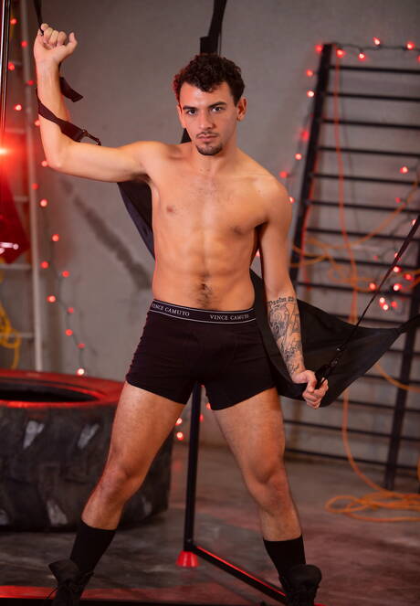 American superstud Daniel Greene and french beefy Chris Damned fuck ass after sucking