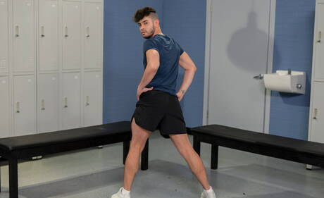 Nasty boys Dominic Pacifico, Micah Martinez and Ace Stallion in 3some interracial fisting action