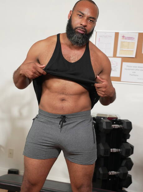 Hot boysDeepdicc, Jack Bailey and Ray Diesel in hot interracial threesome ass bang