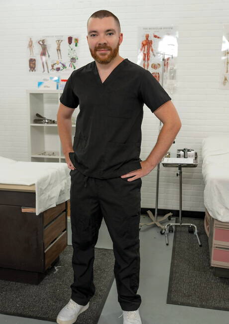 Sexy Dominic Pacifico, Wrex Wylde and Nathan Daniels in hot threesome anal sex with fisting