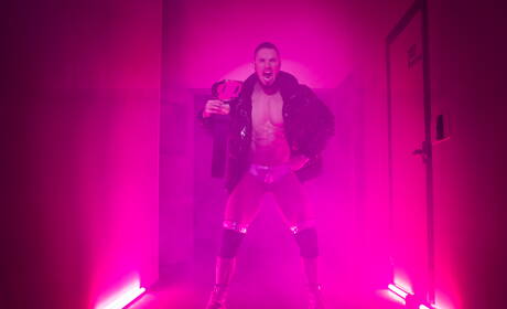 Alex Mecum, Skyy Knox, Malik Delgaty, Clark Delgaty and Darenger in wrestling porn