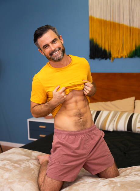 Daniel and american strong bull Kyle Fletcher in hot ass bang