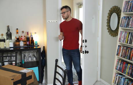 American stars hairy stud Angel Ventura and otter Jacob Peterson in hard anal sex