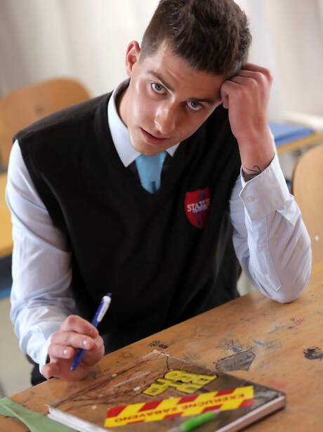 Alan Benfelen, Darko, Jace Reed, Ryan, Sam in groupsex scene