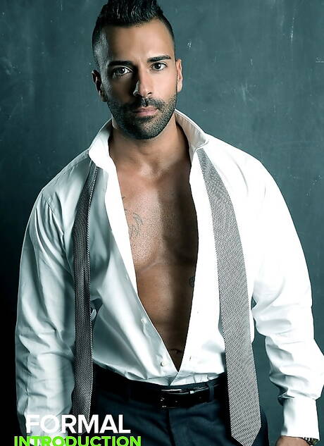 Attractive boy Tony Gys and sensual dude Tony Rivera drilling an ass