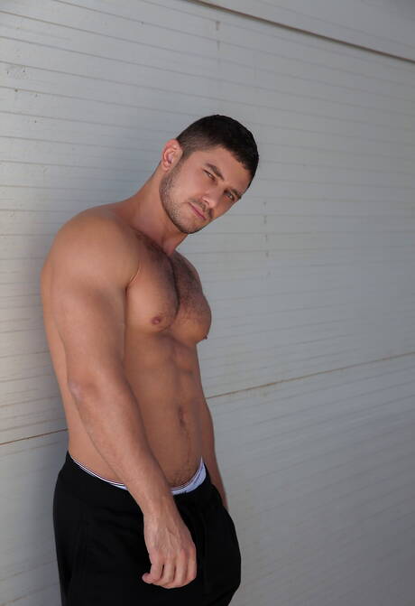 Russian muscular Dato Foland and spanish young Josh Milk banged each other