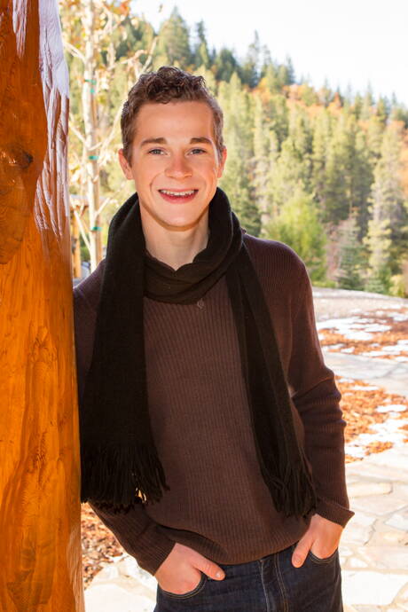 Blake, Brendan, Robbie, Atticus in male gangbang in the pool