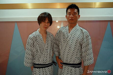 Hot boy Reach and sexy stud Kie make a love