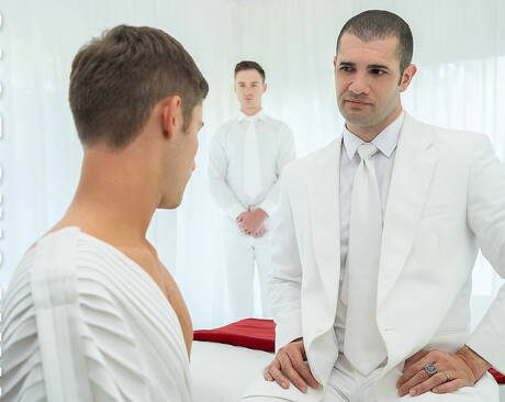 Famous americans, strongman Dex Devall and hunky guy Kyler Drayke in hot ass fuck action