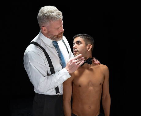 Cain, Dillon, Milo Miles, Reese in wild groupsex