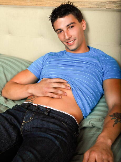 American stars gorgeous guy Ashton Dale and hot guy Patrick Dunne in blowjob scene