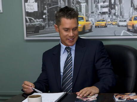 American stars bodybuilder Benjamin Bradley and superstud Mike West have a good sex