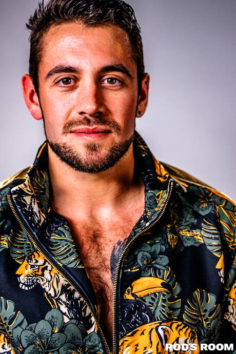 Two american boys otter Andrew Miller and superstud Dante Colle in hot anal sex outside