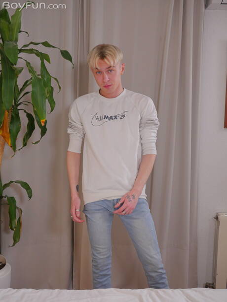 Beautiful boy Danny Junior having a pleasure