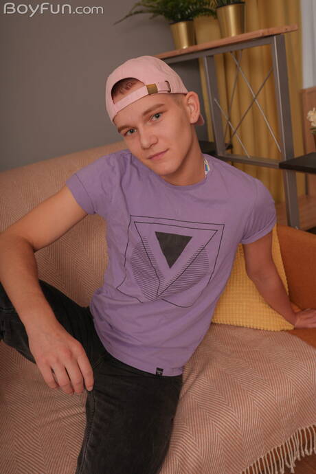 Young Tommy Sweet playing with dick