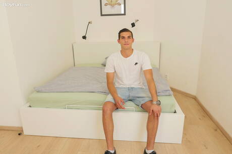 Beautiful boy Ethan Wilder shows a beautiful body